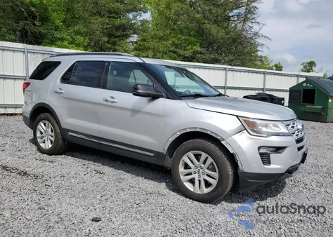 2018 Ford Explorer Xlt z USA, uszkodzony, nr VIN 1FM5K8D82JGC60600